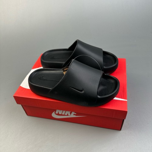 Adult Calm Mule Simple Hundred Non-slip Slide Black