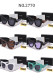 Simple Thick Frame Large Lenses Travel Versatile Sunglasses 2770