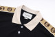 Summer Men's Adult Jacquard Logo Simple Casual Short Sleeve Polo Shirt