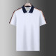 Summer Men's Adult Simple Versatile Casual Short Sleeve Polo Shirt