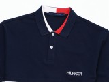 Summer Men's Adult Fashion Embroidered Logo Casual Short Sleeve Polo Shirt 986