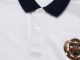 Summer Men's Adult Simple Embroidered Logo Versatile Casual Short Sleeve Polo Shirt 989