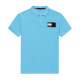 Summer Men's Adult Simple Versatile Casual Short Sleeve Polo Shirt 987