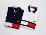 Summer Men's Adult Fashion Embroidered Logo Casual Short Sleeve Polo Shirt 986
