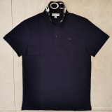 Summer Men's Adult Simple Hundred Casual Short Sleeve Polo Shirt Sapphire Blue 22321#