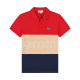 Summer Men's Adult Fashion Three Color Splicing Casual Short Sleeve Polo Shirt 22333#