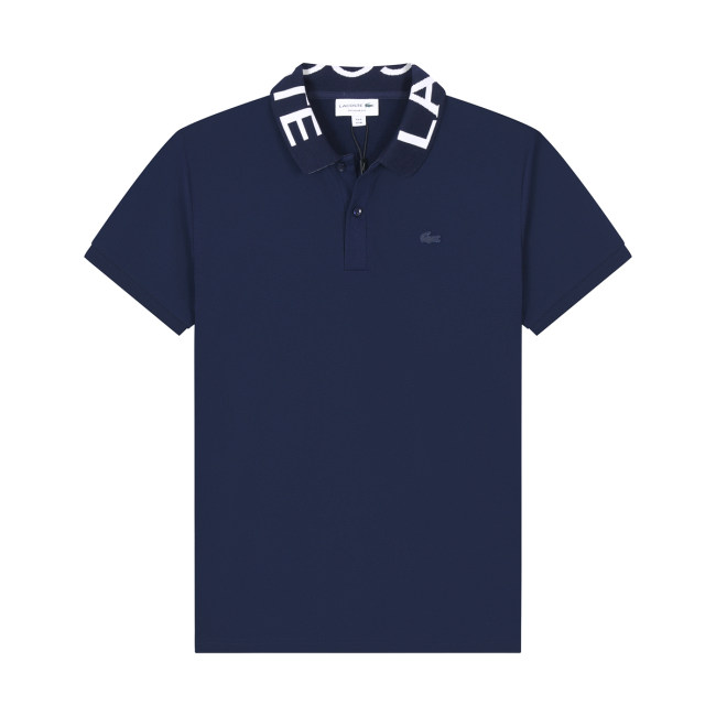 Summer Men's Adult Simple Hundred Casual Short Sleeve Polo Shirt Sapphire Blue 22321#