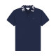 Summer Men's Adult Simple Hundred Casual Short Sleeve Polo Shirt Sapphire Blue 22321#