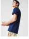 Summer Men's Adult Fashion Two Color Splicing Casual Short Sleeve Polo Shirt Blue White 22327#