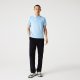 Summer Men's Adult Simple Hundred Casual Short Sleeve Polo Shirt Light Blue 22321#