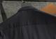 Summer Men's Adult Simple Hundred Embroidered LOGO Cotton Short Sleeve Shirt Black
