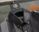 Summer Men's Adult Fashion Stripe Embroidered LOGO Short Sleeve Shirt Dark Gray