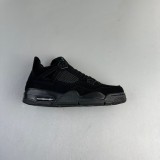 adult Air Jordan 4 Retro Retro Black Cat (2020) （euro 47）FV5029-010