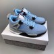 Men's Adult Jordan 4 Basketball Shoes University Blue