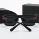 Retro Minimalist Solid Color Lenses Fashionable Travel Glasses 3717
