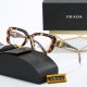 Thick Minimalist Transparent Lenses Fashionable Versatile Glasses 3806