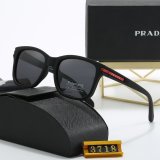 Retro Minimalist Solid Color Large Lenses Trendy Travel Glasses 3718