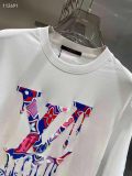Men's Summer Fashion Printed Logo Casual Cotton Short Sleeve T Shirt China Size