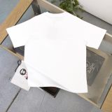 Men's Summer Simple Versatile Printed Logo Casual Cotton Short Sleeve T Shirt White China Size