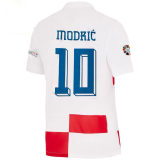 2024 Croatia Home Jersey Soccer White Red