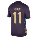 2024 England Away Jersey Soccer Purple