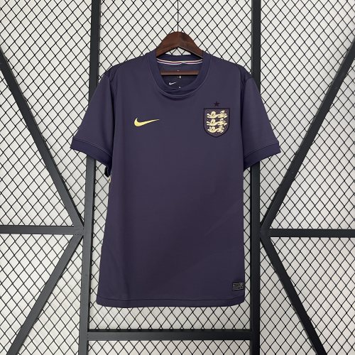 2024 England Away Jersey Soccer Purple