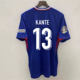 2024 France Home Jersey Soccer Blue