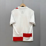 2024 Croatia Home Jersey Soccer White Red