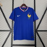 2024 France Home Jersey Soccer Blue