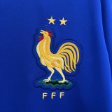 2024 France Home Jersey Soccer Blue