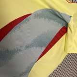 2024 Spain Away Jersey Soccer Yellow