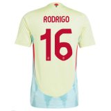 2024 Spain Away Jersey Soccer Yellow