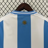 2024 Argentina home Jersey Soccer Blue White