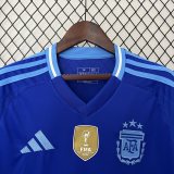 2024 Argentina Away Jersey Soccer Navy Blue