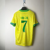 2024 Brazil Home Jersey Soccer Yellow