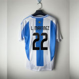 2024 Argentina home Jersey Soccer Blue White