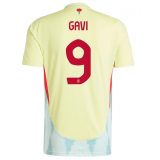 2024 Spain Away Jersey Soccer Yellow