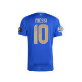 2024 Argentina Away Jersey Soccer Navy Blue