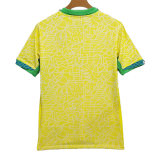 2024 Brazil Home Jersey Soccer Yellow