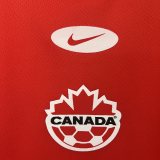 2024 Canada Home Jersey Soccer Red