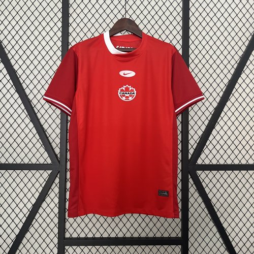 2024 Canada Home Jersey Soccer Red