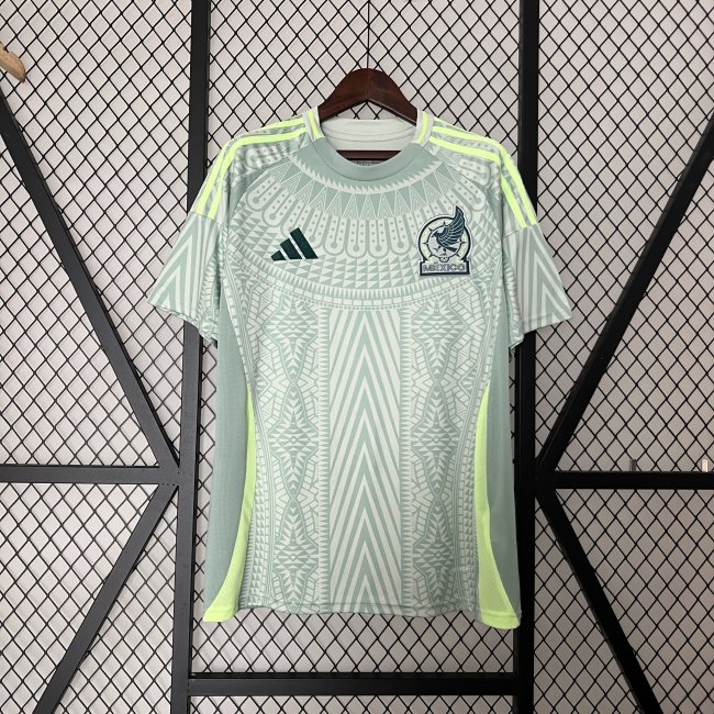 2024 Mexico Away Jersey Soccer Green