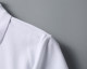 Men's Summer Simple Versatile Embroidered Logo Short Sleeve Polo Shirt White KK-30028
