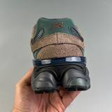 Summer 9060 Lightweight Breathable Cushioned Mesh Low Top Sports Shoes Black-green U9060OUT