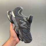 Low Cut 9060 Yellow Brown Anti Slip and Wear-resistant Sports and Casual Shoes Black  U9060PB
