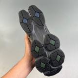 Summer 9060 Lightweight Breathable Cushioned Mesh Low Top Sports Shoes Black-green U9060OUT