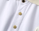 Summer Men's New Simple Casual Short-Sleeved Polo Shirt White KK-30033