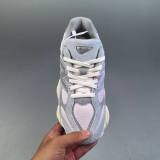 Suede Patchwork Mesh 9060 Low-top Sports and Casual Shoes Light Purple U9060SFB