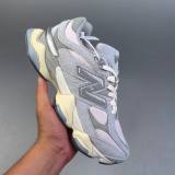 Suede Patchwork Mesh 9060 Low-top Sports and Casual Shoes Light Purple U9060SFB