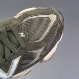 Classic Low Cut 9060 Fashion Versatile Dad Shoes Dark Green U9060